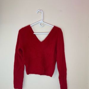 Red sweater